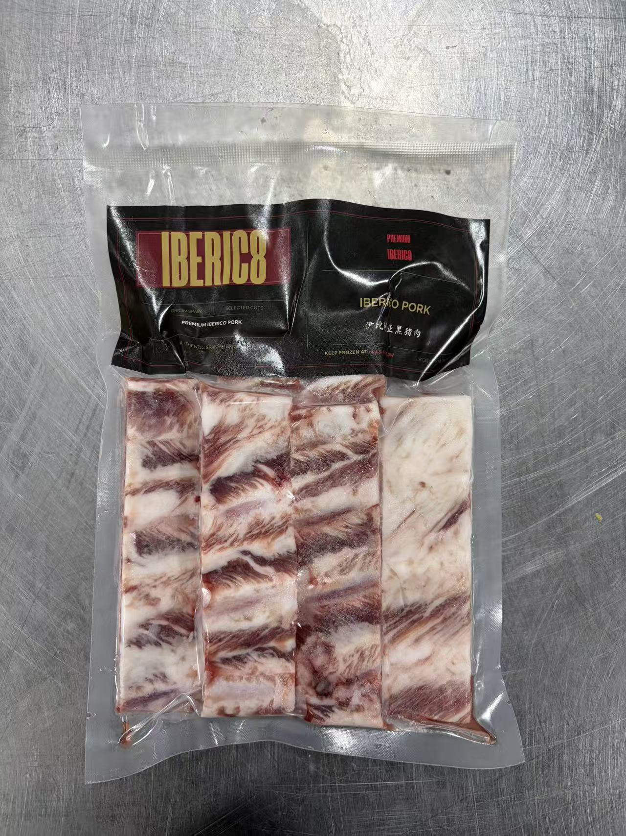 IBÉRIC8 伊比利亚黑猪肉真空包装肋排